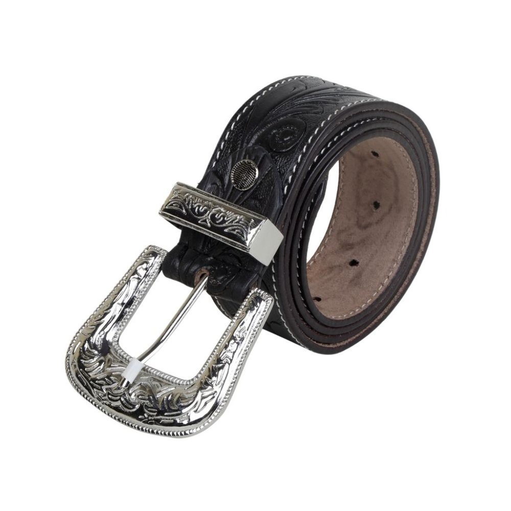 Myra bag Runner Up Hand-Tooled Leather belt 2932